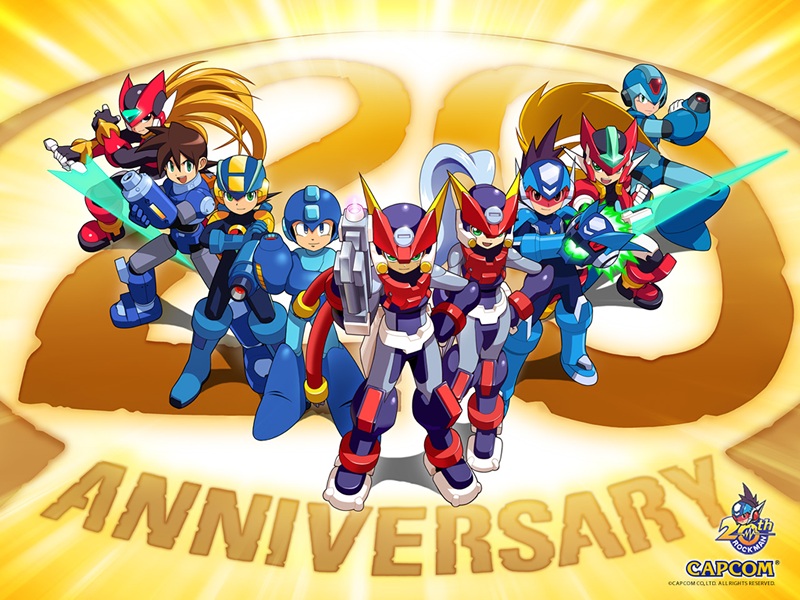 "Megaman" desktop wallpaper (800 x 600 pixels)